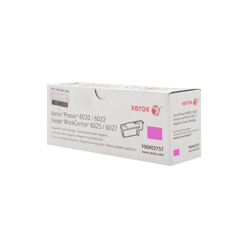 Toner Originale Xerox 106R02757 magenta 1000 pagine