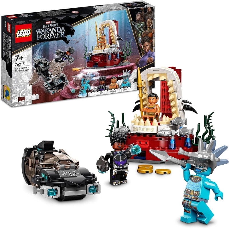 Lego 76213 La stanza del trono di Re Namor