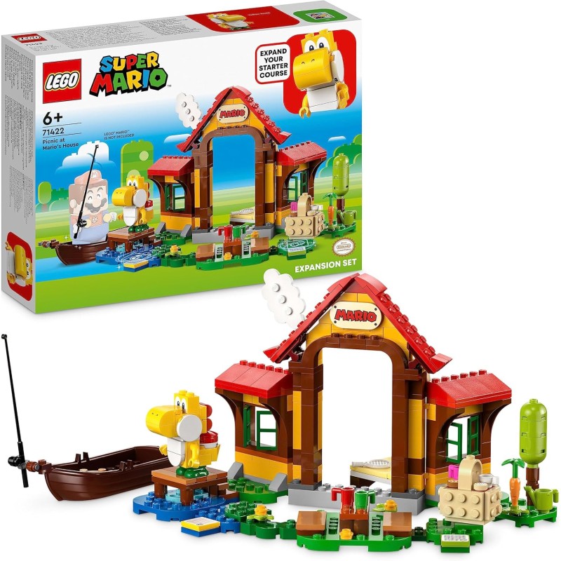 Lego 71422 Pack di espansione picnic alla casa di Mario