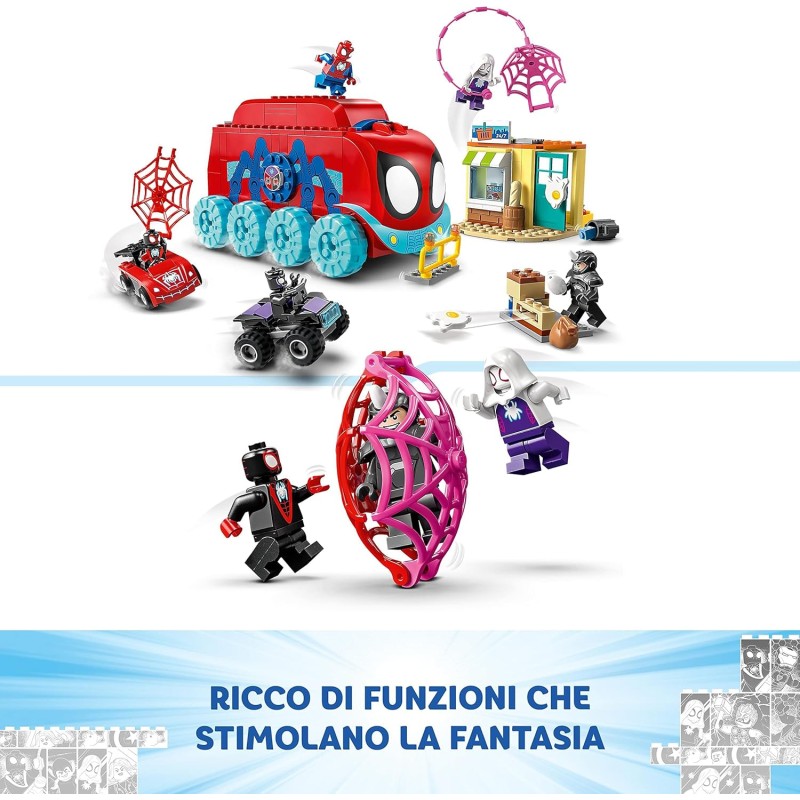 Lego 10791 Quartier generale mobile del Team Spidey