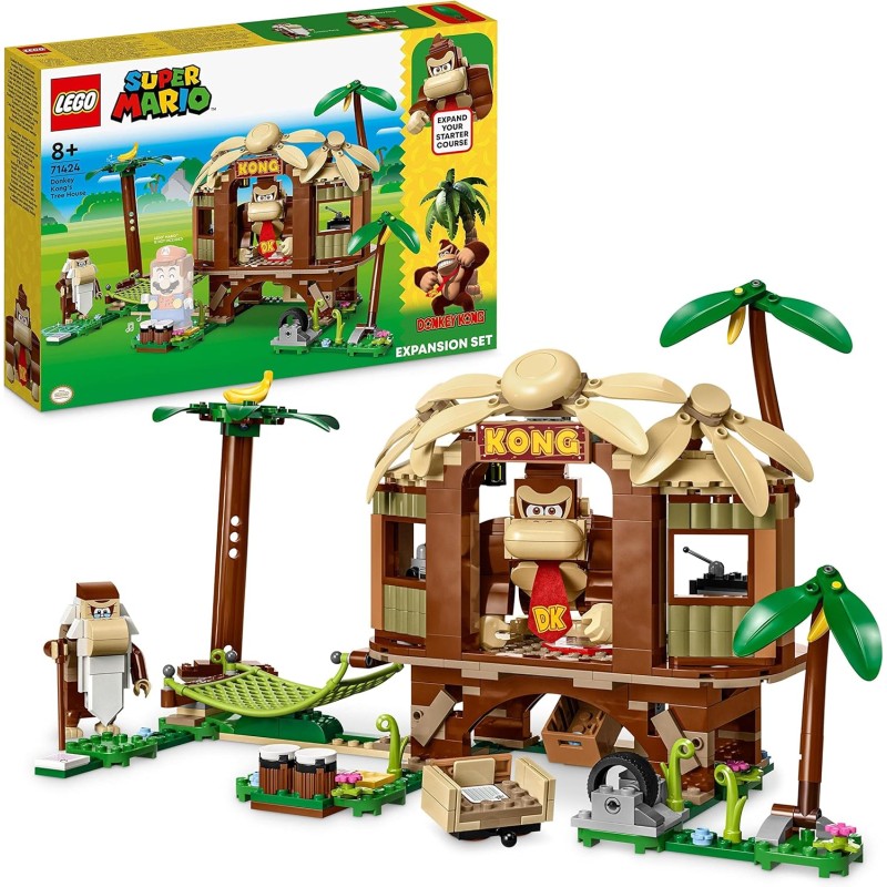 Lego 71424 Pack di espansione Casa sull'albero di Donkey Kong