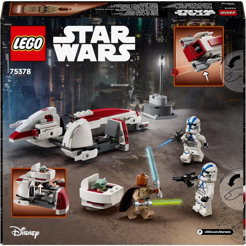 Lego 75378 La fuga del BARC Speeder™