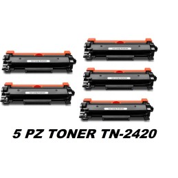 5 PZ TONER COMPATIBILI...