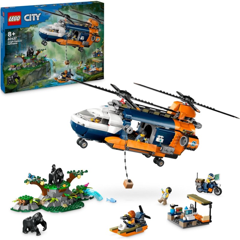 Lego 60437 Elicottero dell’Esploratore della giungla