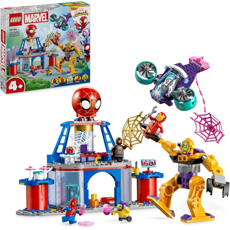 Lego 10794 Quartier generale di Team Spidey