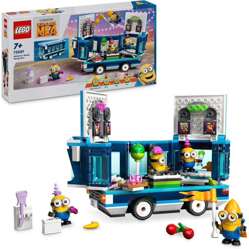 Lego 75581 Il Party Bus musicale dei Minions