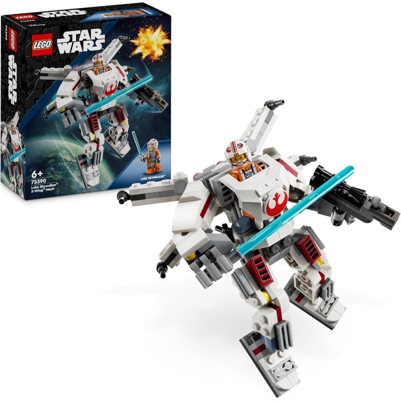 Lego 75390 Mech X-Wing di Luke Skywalker