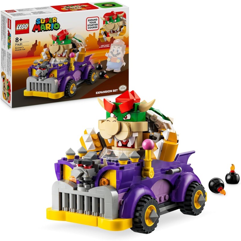 Lego 71431 Pack di espansione Il bolide di Bowser