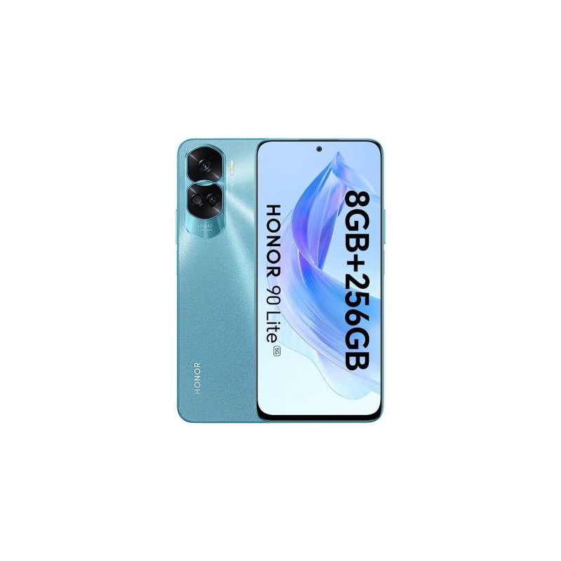 Smartphone Honor 90 Lite 8+256GB 6.7'' 5G Cyan Lake ITA