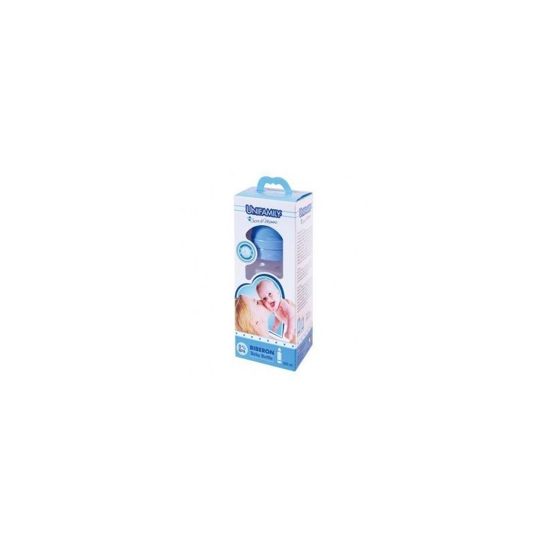 UNIFAMILY BIBERON BOY 300ML CAUCCIU                                     