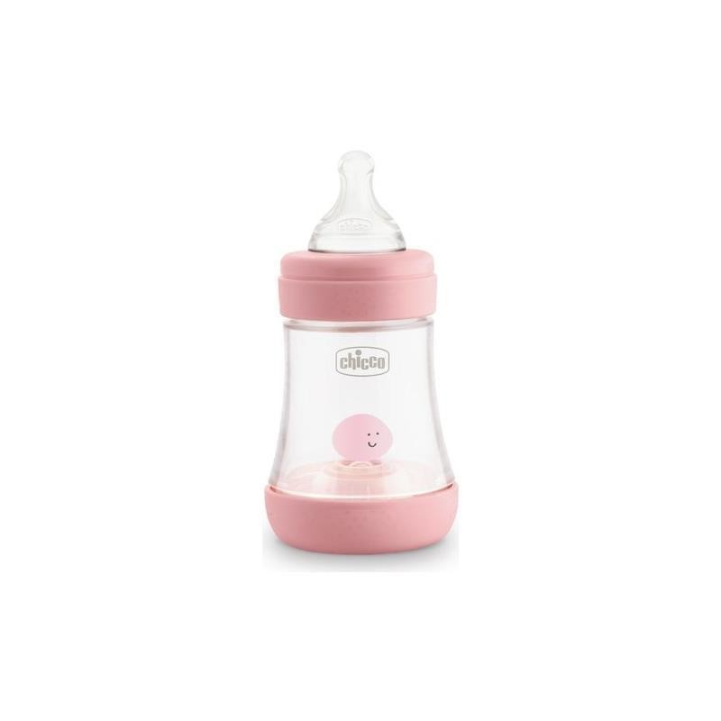 CHICCO BIBERON PERFECT 5 PLAST.GIRL FL.LENTO 150ML SILI                 