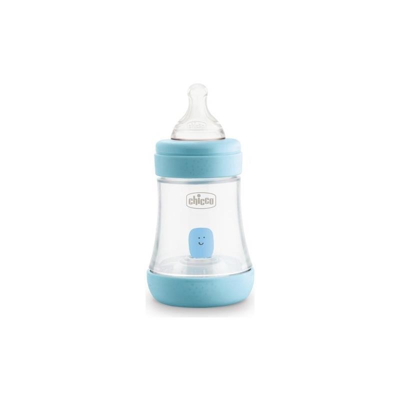 CHICCO BIBERON PERFECT 5 PLAST.BOY FL.LENTO 150ML SILIC                 