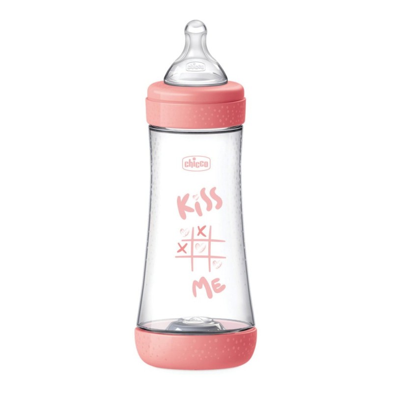 CHICCO BIBERON PERFECT5 BIMBA 300ML 4M+ FL.VELOCE SILIC                 