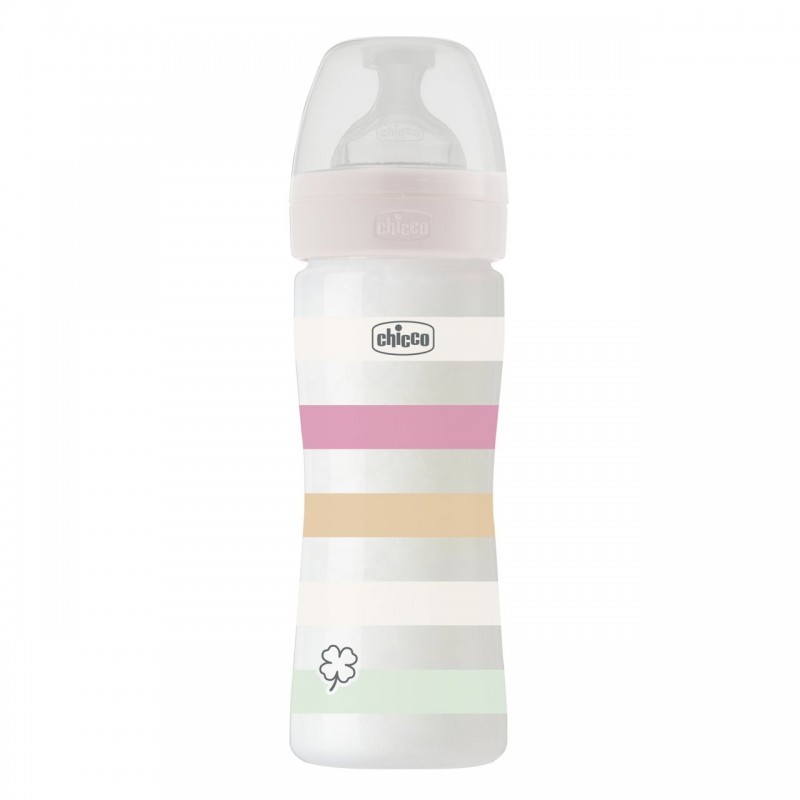 CHICCO BIBERON BENESSERE 250ML BIMBA FL.MEDIO SILICONE                  