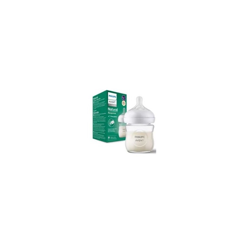 AVENT BIBERON NATURAL 3.0 VETRO 120ML 0M+ 2 GOCCE                       