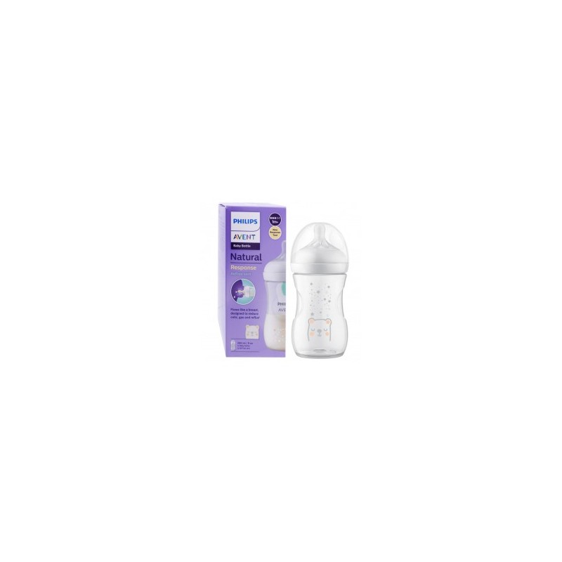 AVENT BIBERON NATURAL 3.0 PLAST.ORSETTO AIRFREE 260ML 1M+ 3             