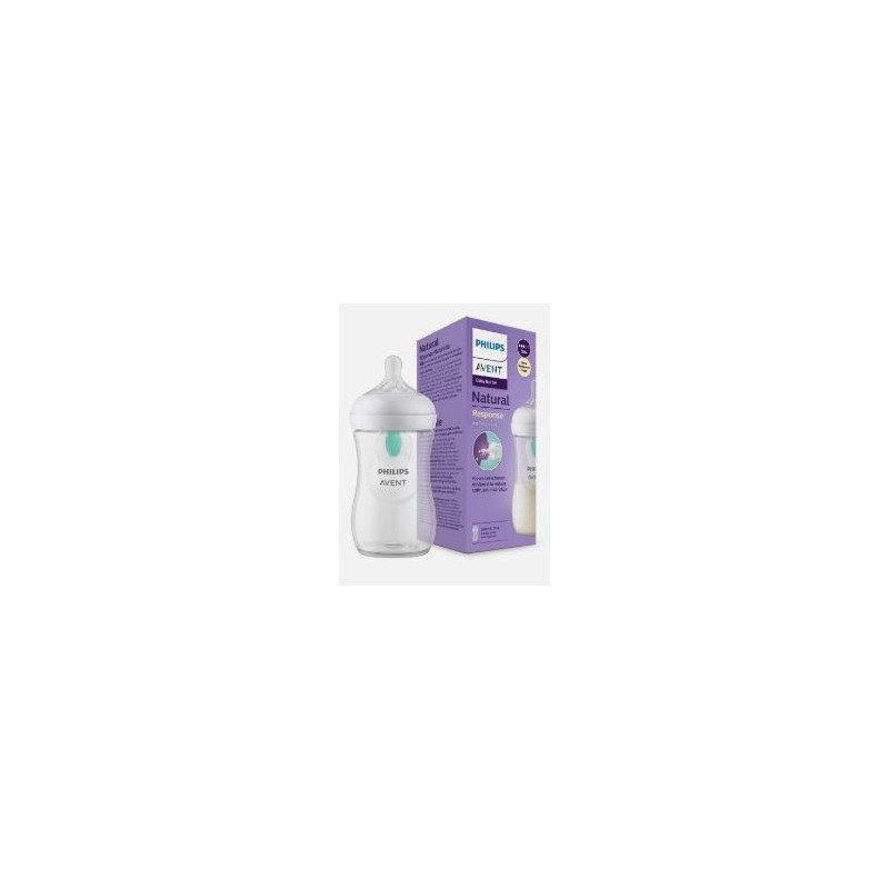 AVENT BIBERON NATURAL 3.0 PLAST.ELEFANTE AIRFREE 260ML 1M+              