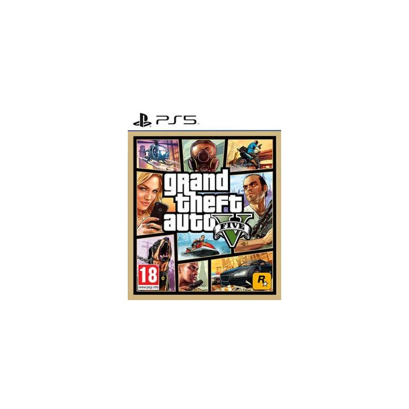 Gioco PS5 GTA Grand Theft Auto V EU