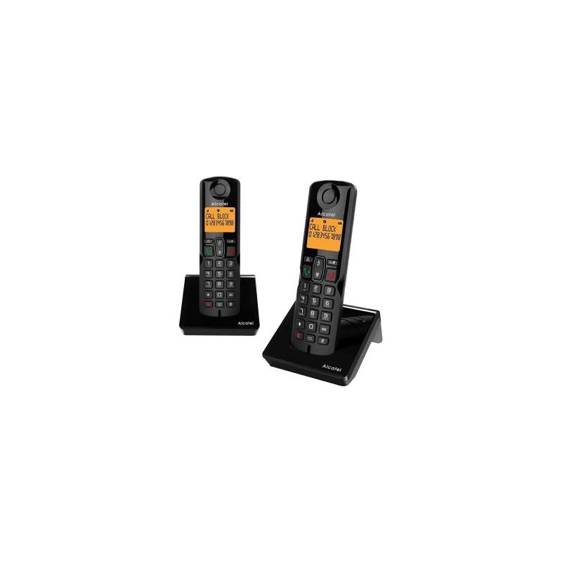 Telefono Cordless Alcatel S280 Duo Black