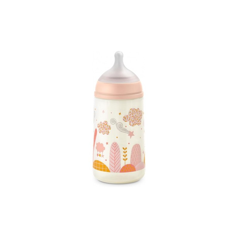 SUAVINEX DREAMS BIBERON 270ML SILICONE ROSA SXPRO                       