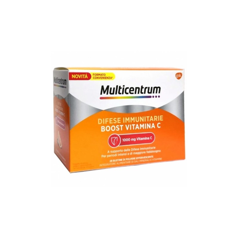 MULTICENTRUM DIFESE BOOST VITAMINA C 28 BUSTINE