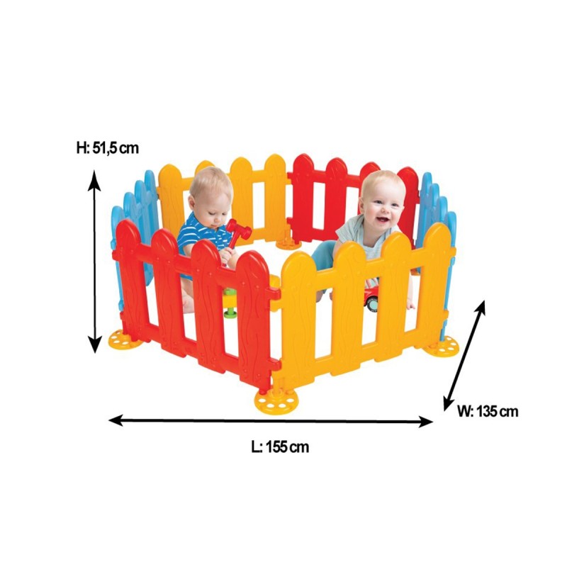 PILSAN RECINTO PER BAMBINI 6 PZ3,8X72,5X51,5                            