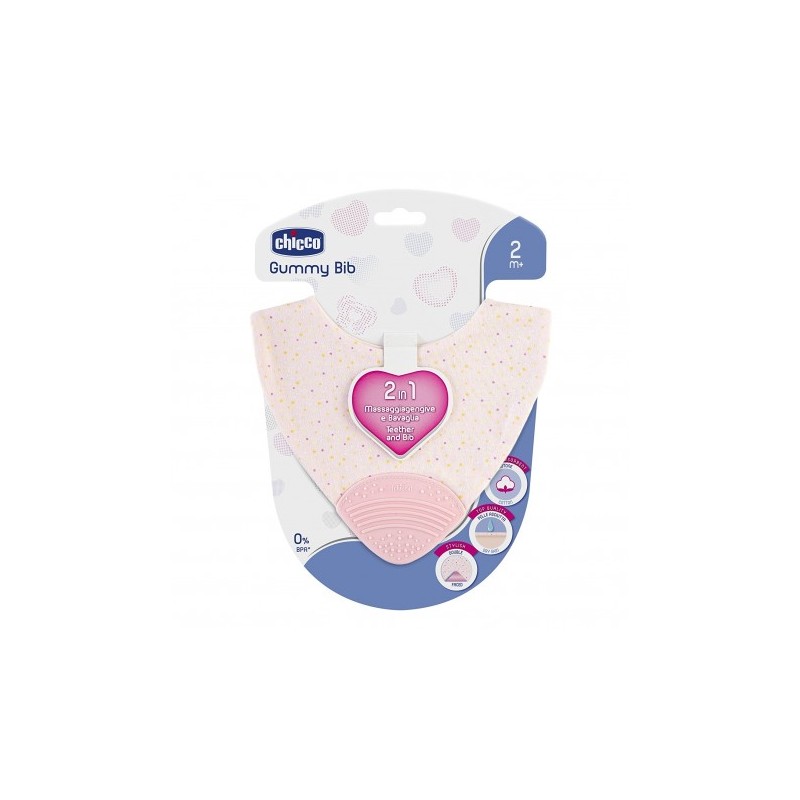 CHICCO GUMMY MASSAGGIAGENGIVE+BAVAGLIA BIMBA                            