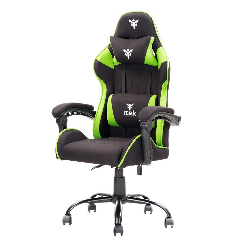 SEDIA iTEK RHOMBUS FF10 GAMING CHAIR - NERA/VERDE (ITCGFF10BG)