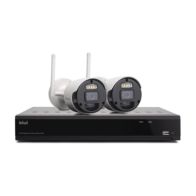 TELECAMERA WIFI X KIT CONNECT 8MPX PIR IP6