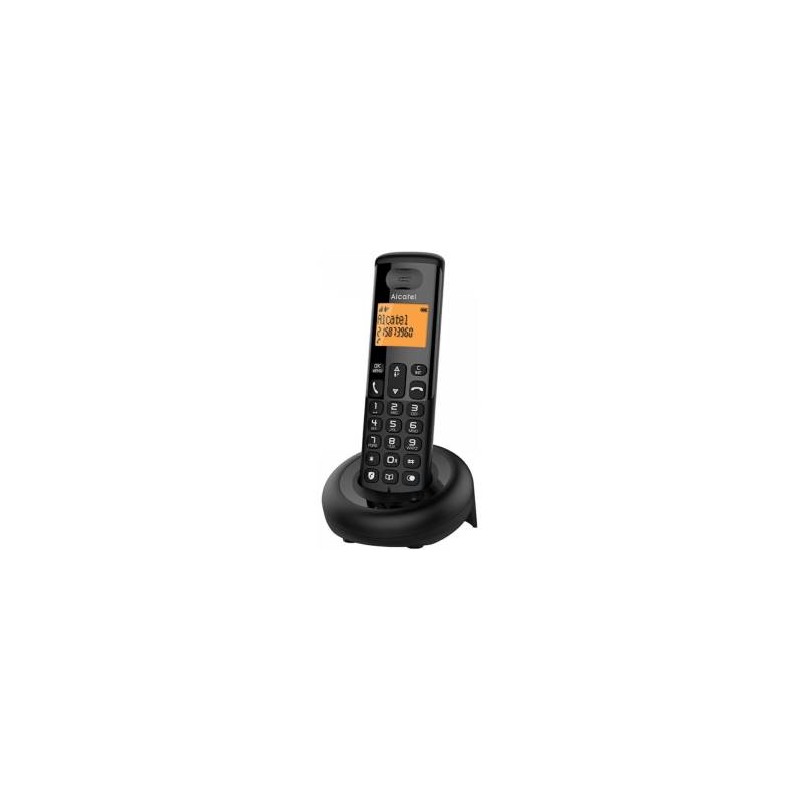 Telefono Cordless Alcatel E160 Black