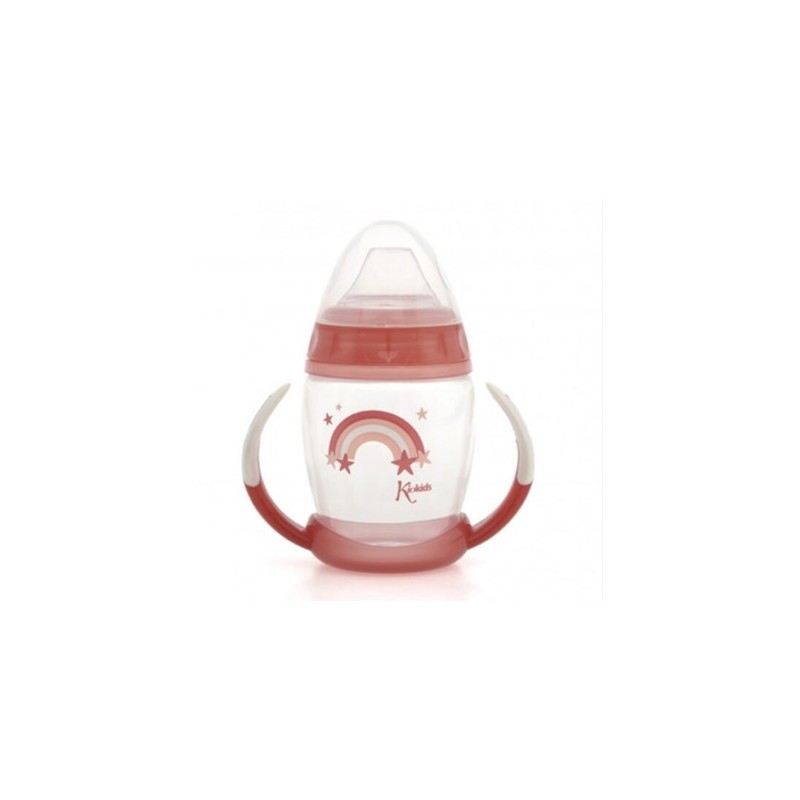 KIOKIDS TAZZA DI APPRENDIMENTO CON MANICI 270ML                         