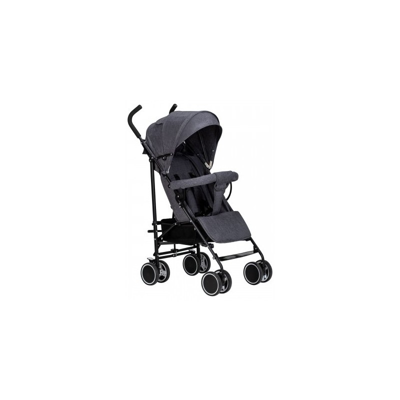 SIMPLE STROLLER GREY ANTHRACITE PASSEGGINO FINO AI 15 KG                