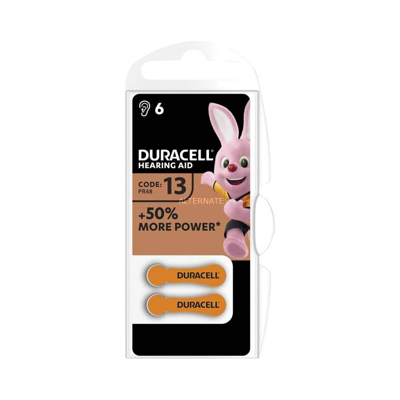 Duracell ActiveAir Batterie Acustiche Medical DA13 6pz