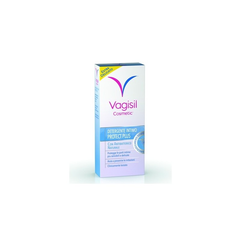 VAGISIL COSMETIC DETERG.INTIMO PROTECT PLUS C/ANTIBATTER.25