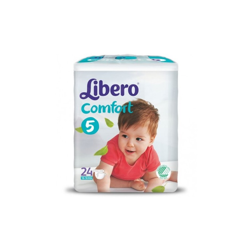 LIBERO 5 COMFORT 10-16KG 24PZ PANNOLINI                                 