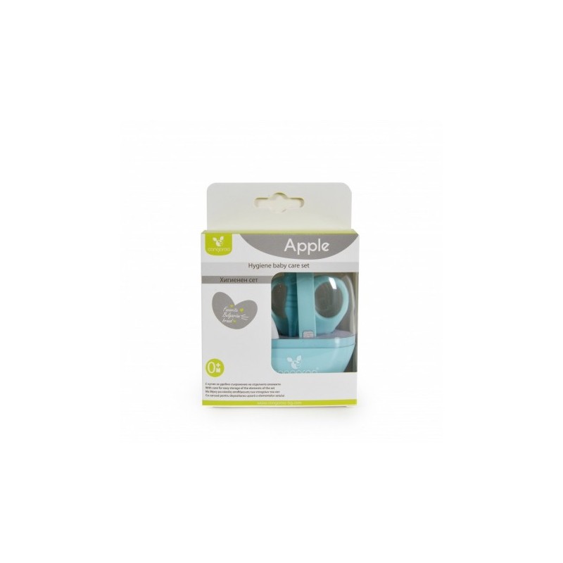 CANGAROO BABYCARE SET IGIENE APPLE BLU MONI                             