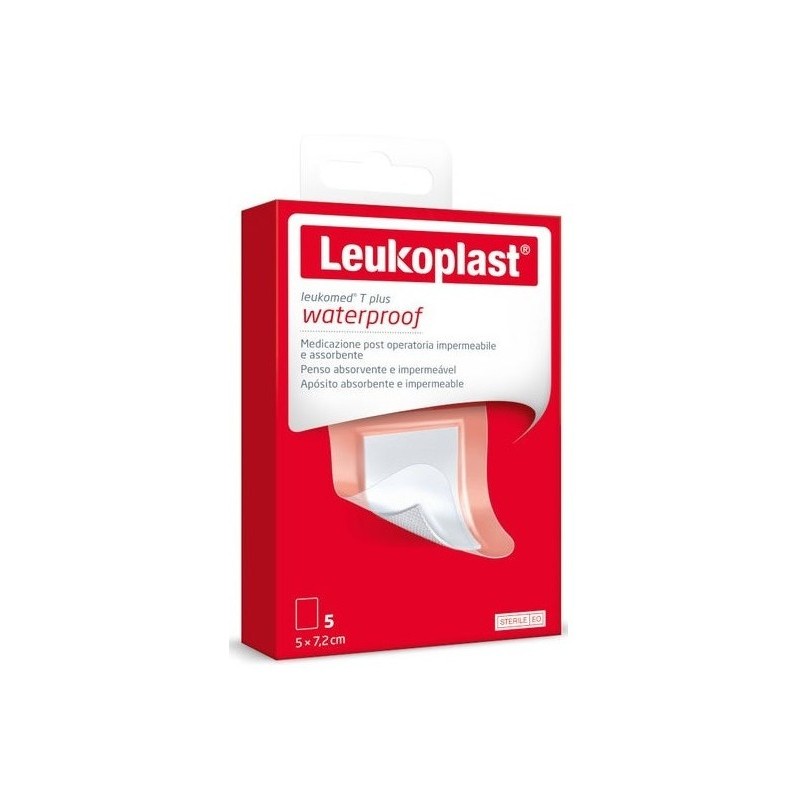 LEUKOPLAST LEUKOMED TPLUS WATERPROOF CEROTTO POSTOPER.5x7,2             