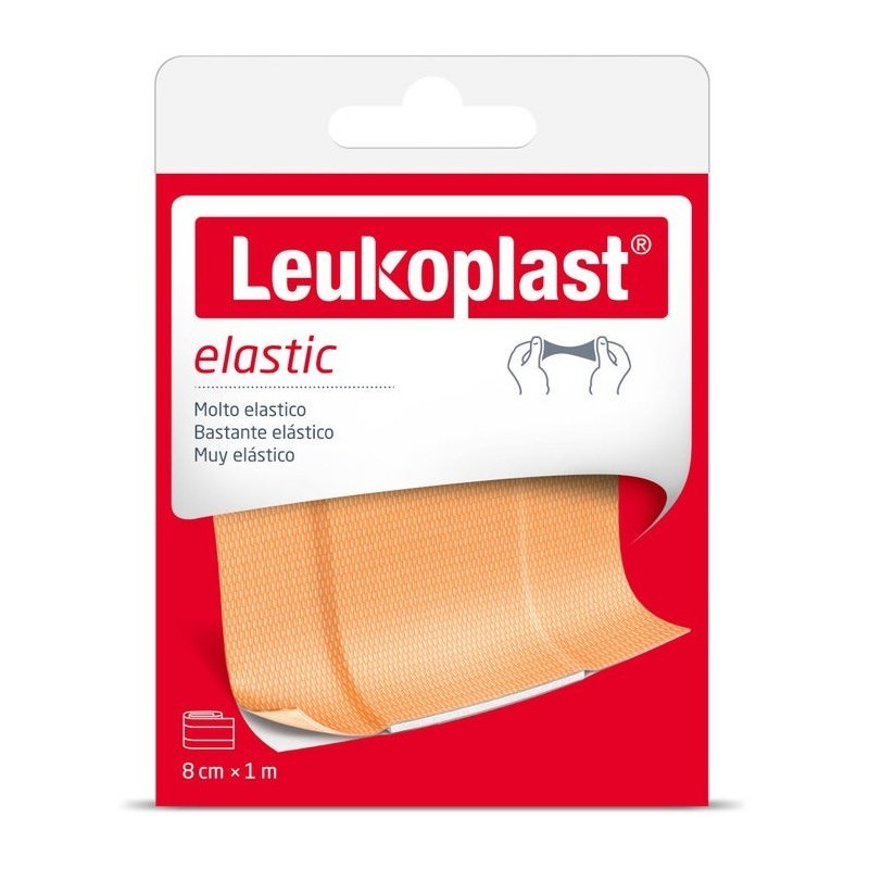 LEUKOPLAST ELASTIC CEROTTO STRISCIA H 8CMx1M                            