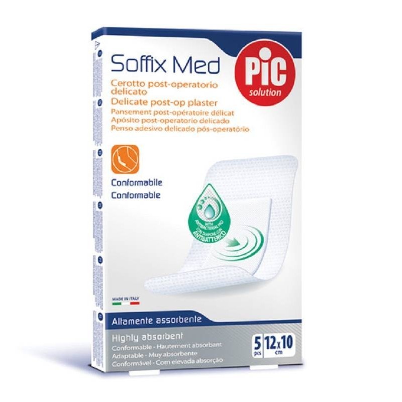 SOFFIX MED CEROTTO POST-OPERATORIO DELICATO 5PZ 12x10CM                 