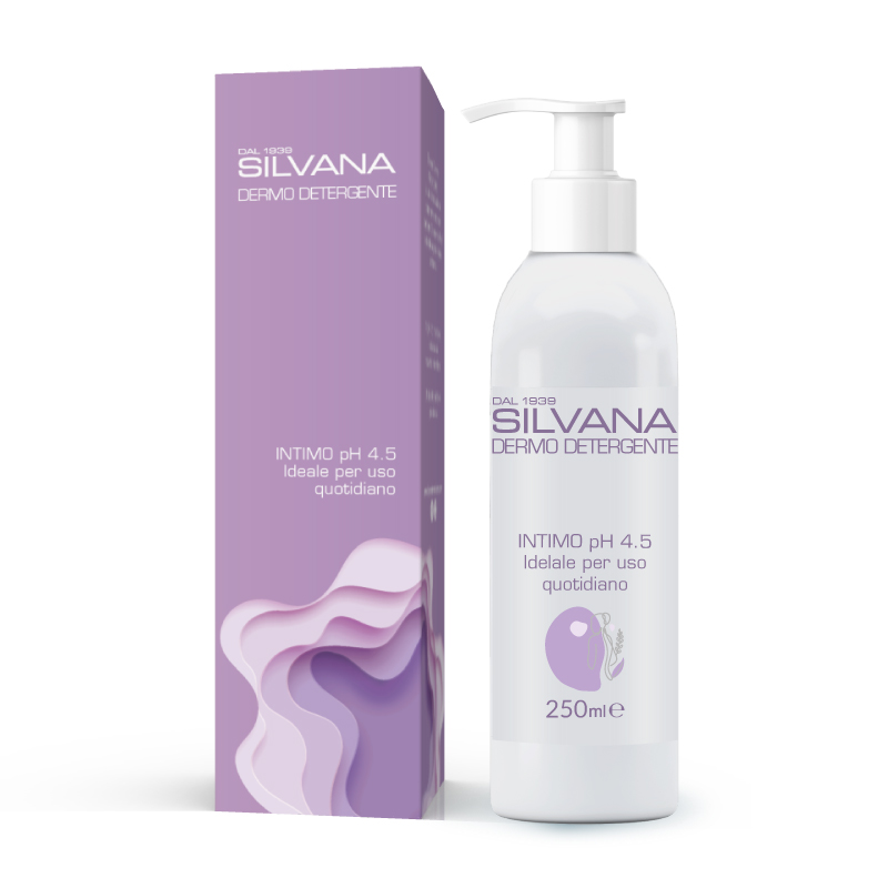 SILVANA DERMODETERGENTE INTIMO PH 4.5 ML 250                            